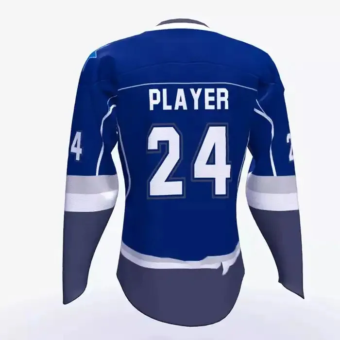 Factory Direct Custom Sublimated Canada Ice Hockey Jersey Athletic Embroidery Stitched Applique Logo Baseball Jersey