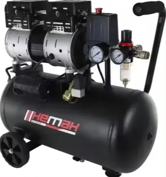 New Sales 24L HK-SK24 Plus Compressor Boiler 750W 59dB Silent Compressed Air Audio Sound Equipment