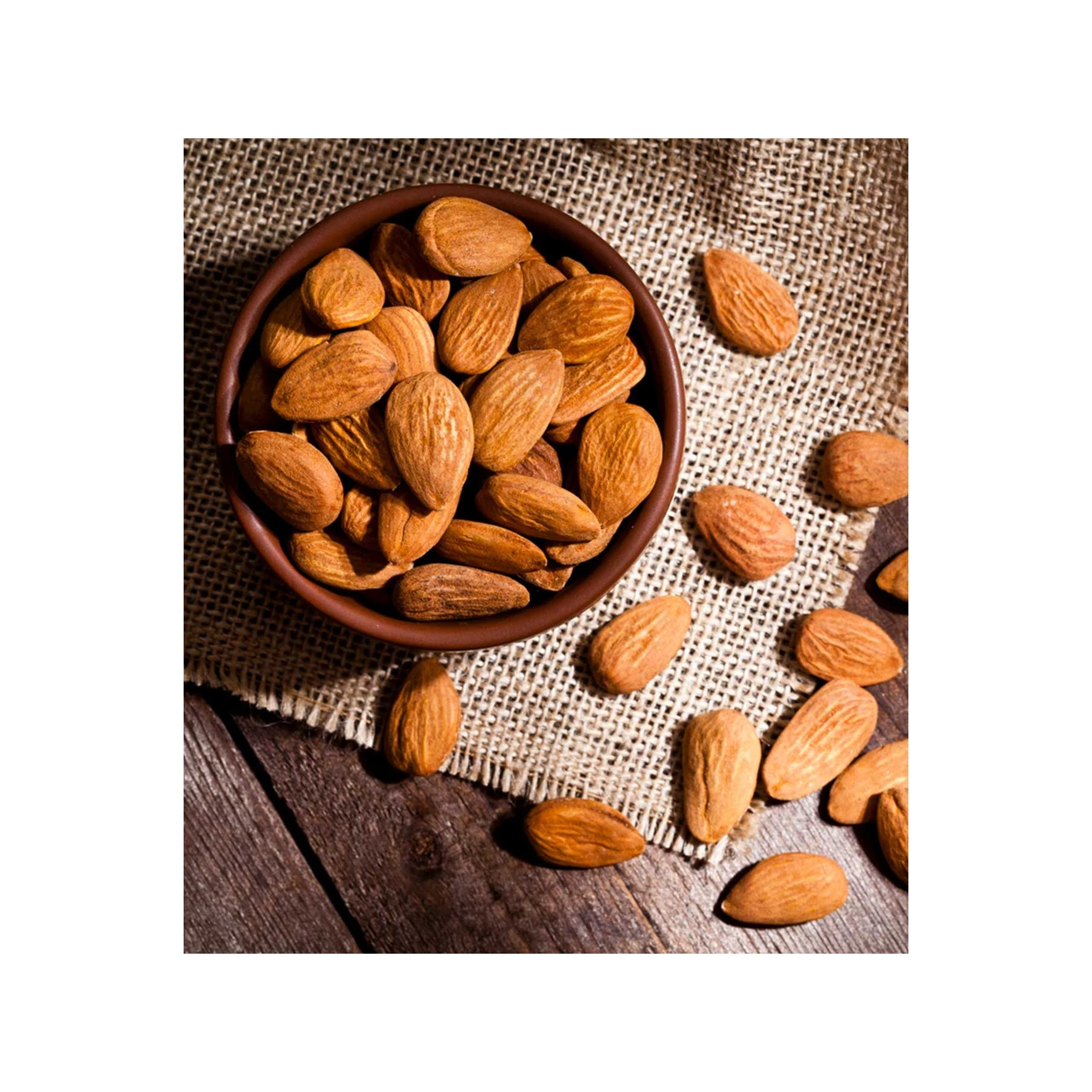 Wholesale rich in Crude fat protein Organic sweet almond kernel nuts dry fruits
