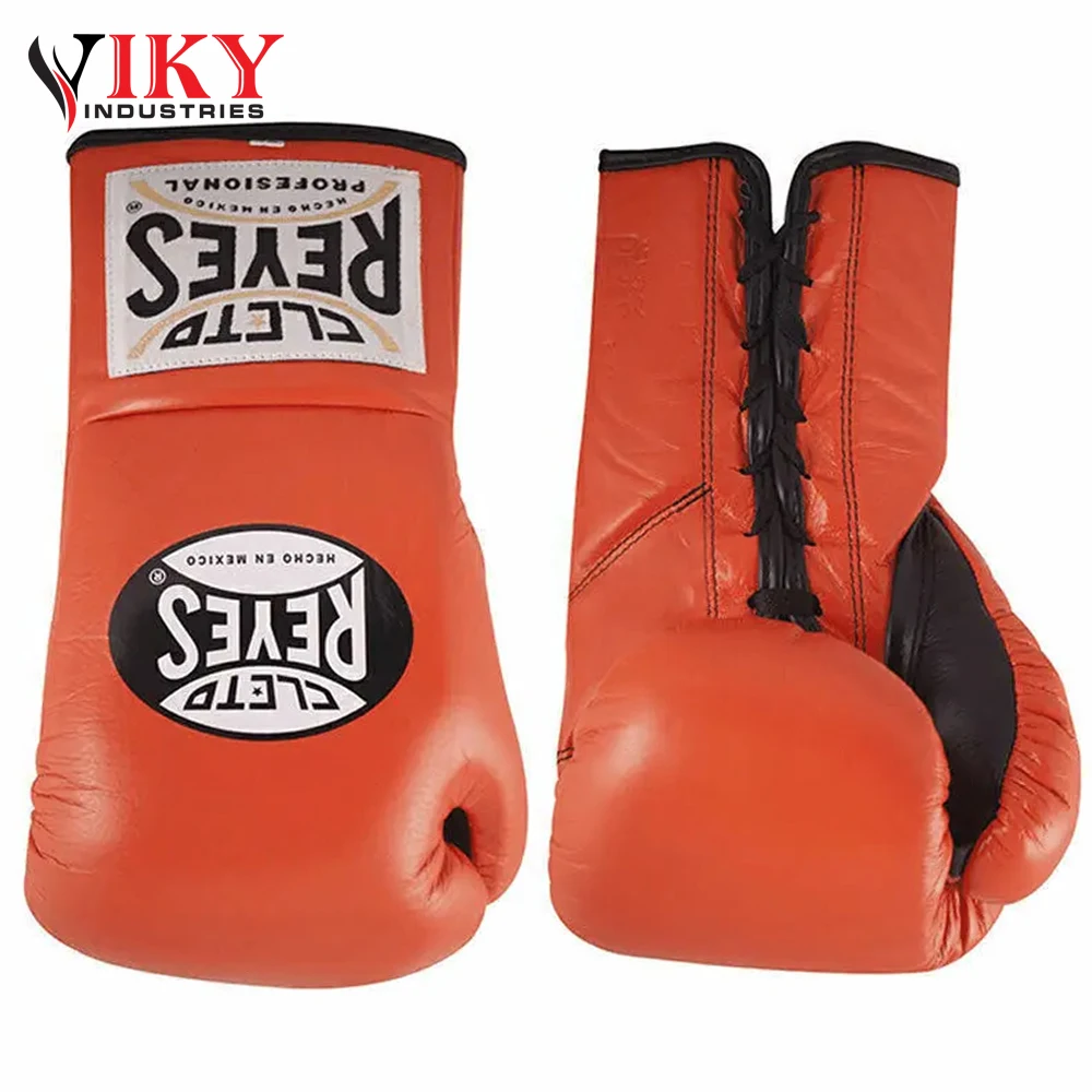 Good Selling Hand Made Customized Logo Print Latest Fighting Training Unique Designs Boxing  Gloves By Viky Industries