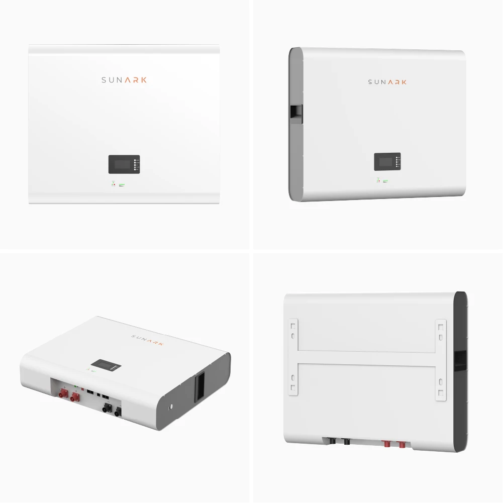 Sunark Low Voltage Solar Power Battery 51.2V 9.5Kwh 185Ah Wall Mount Home Lifepo4 Energy Storage Batteries
