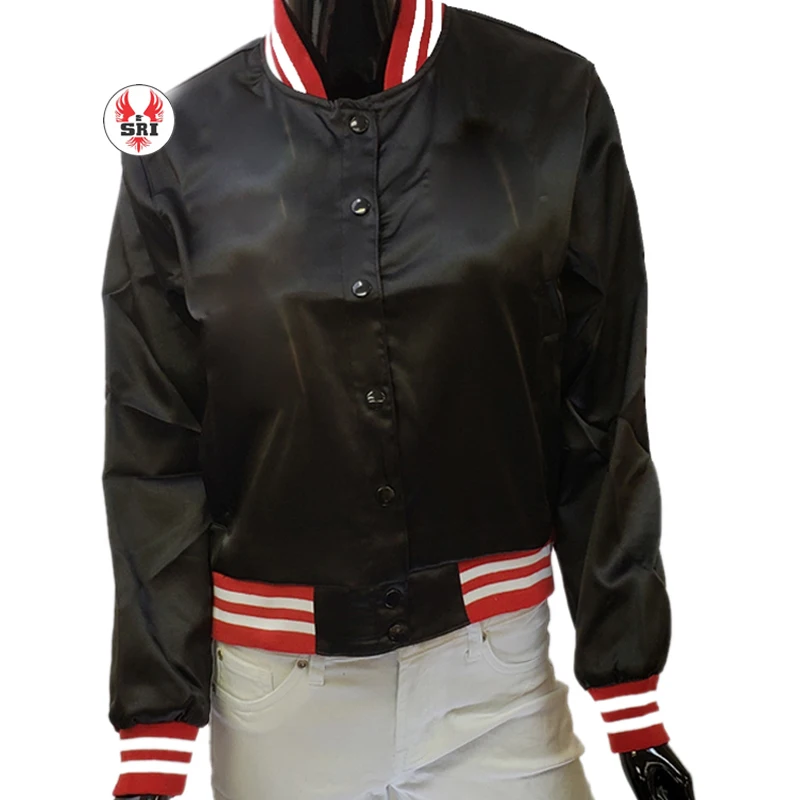 Delta | Sigma | Theta Women Embroidery Satin Jacket | Sorority Embroidery Ladies Customized New Style Satin Bomber Jacket