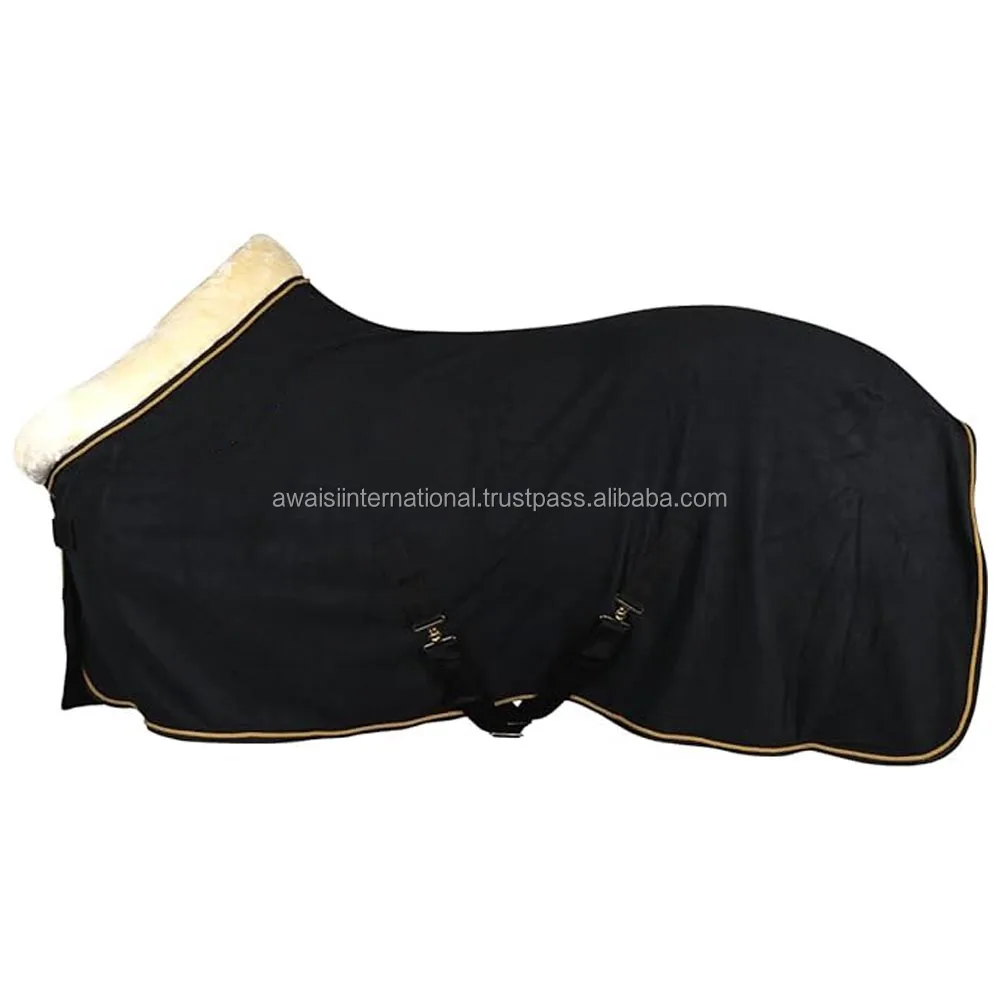 Wholesale Equine Equestrian Warm Rugs Breathable Stable Fleece Horse Rug, High Quality Horse Rugs Winter Waterproof