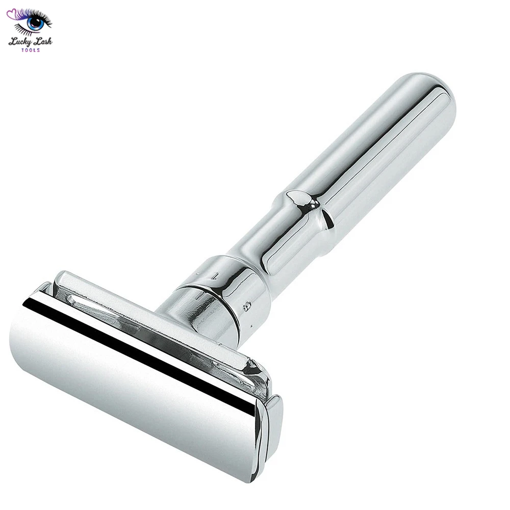 Professional Barber Shaving Razor Mirror Finish Safety Razor For Adults Customized