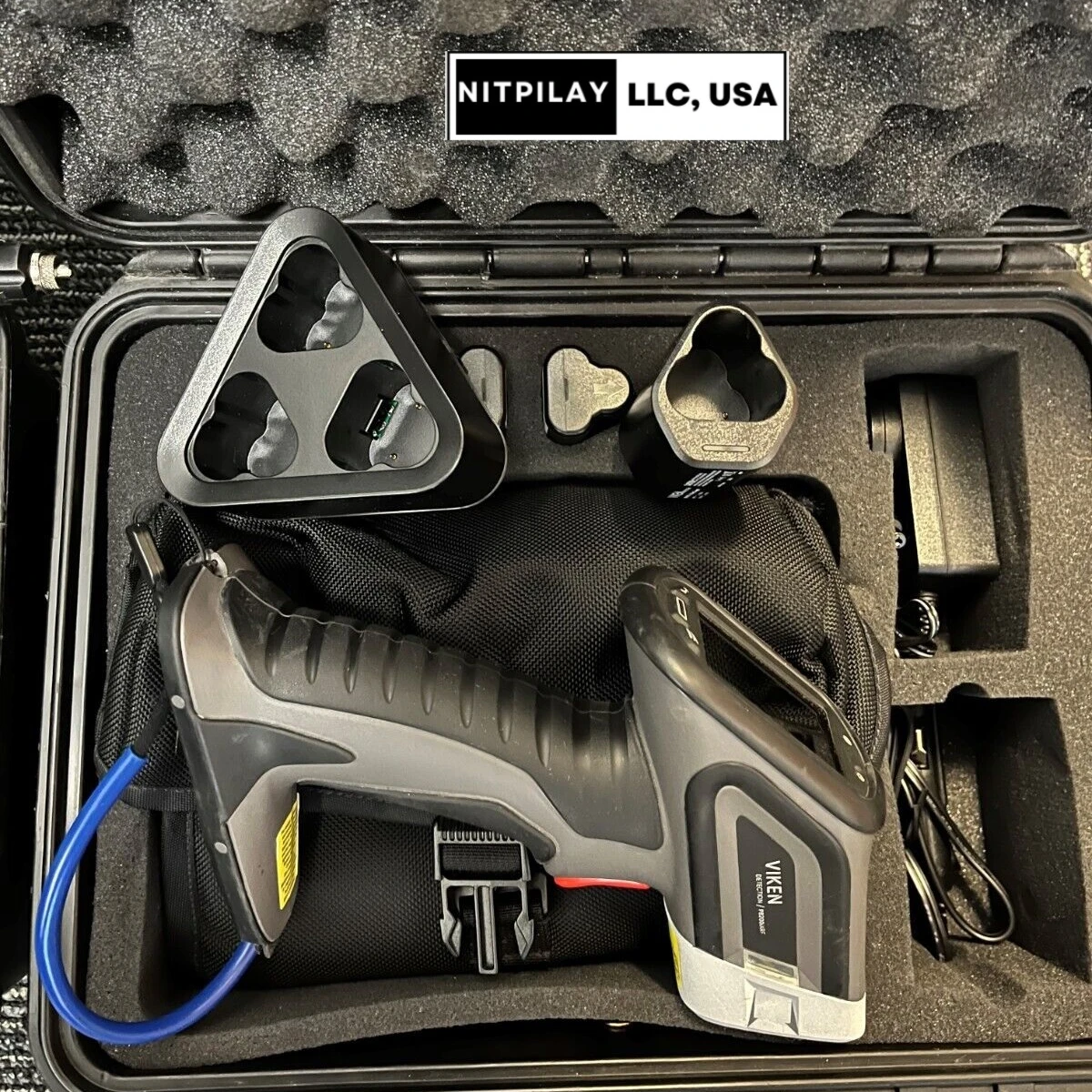 NITPILAY LLC USED Viken Detection (Pb200i) Handheld XRF Leads Analyzers W/Case & Battery Chargers