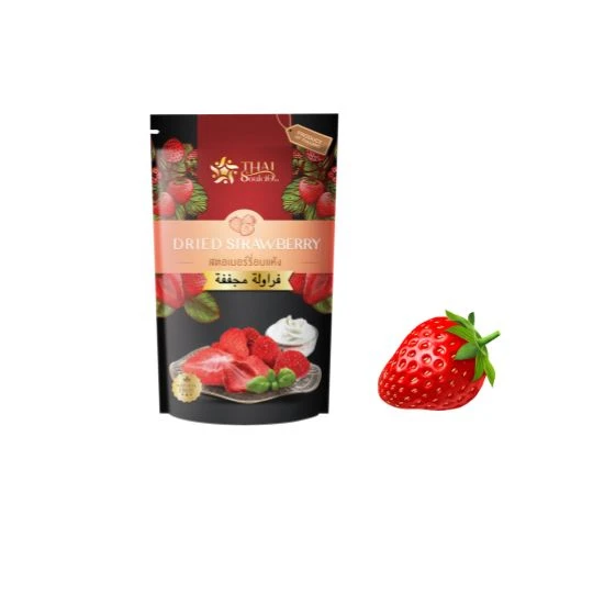 Snack Top Sun Dried Strawberry  from Thai Local Agricultural Products Wholesale High Quality Premium Grade