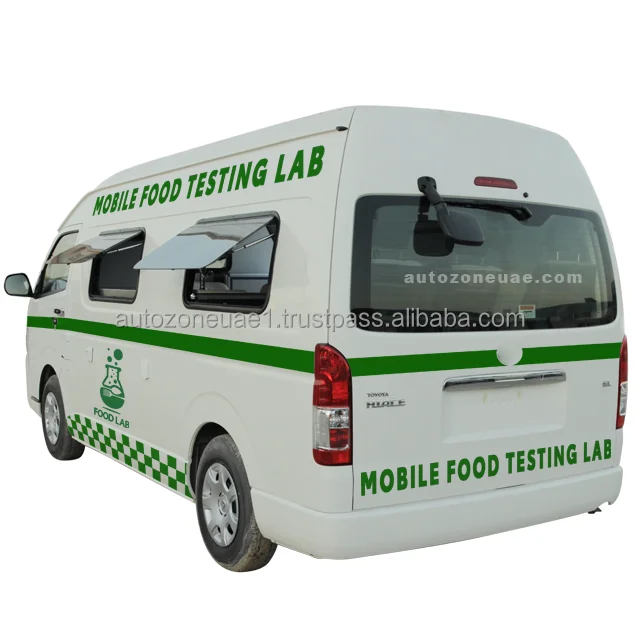 High Quality Brand New Mobile Laboratory Vehicle Diesel Fuel Mobile Food Testing Laboratory Van Manual Transmission Ambulance