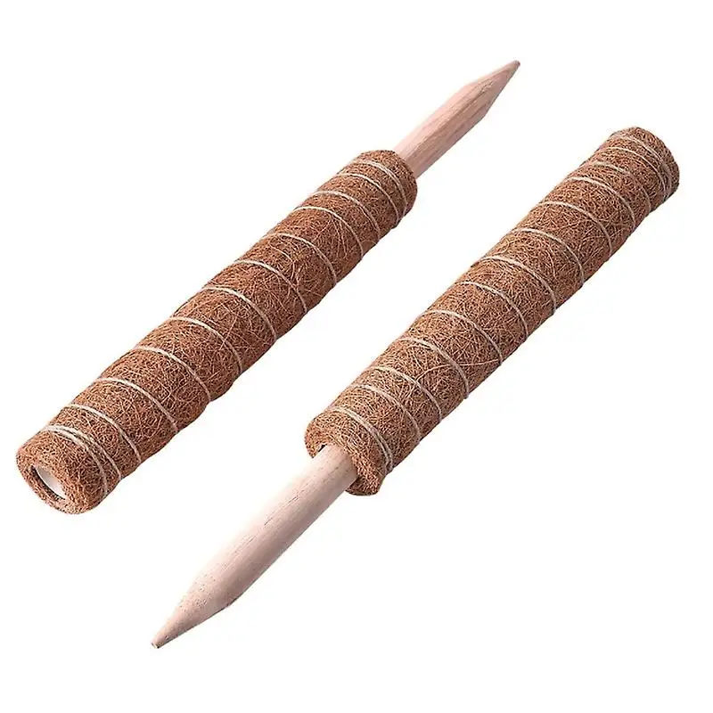 100% Sticks Indoor Coco For Climbing Potted 12Inch Compostable Creeper Plants Exporters Coir Pith Premium Agro Fiber Products