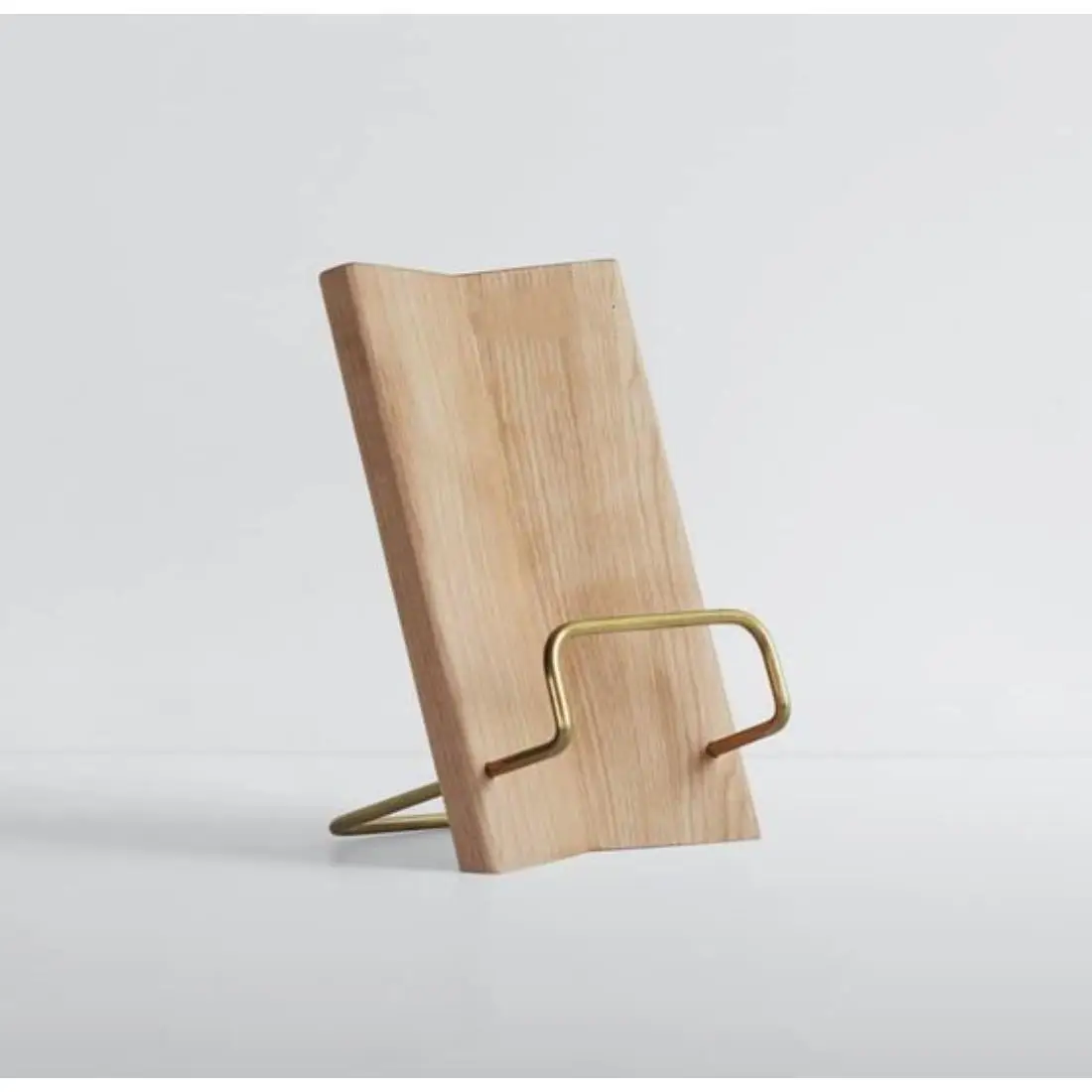 New Arrival Wooden Book Holder At Competitive Price Unique Selling Decorative Natural Cookbook Stand With Free Standing Base