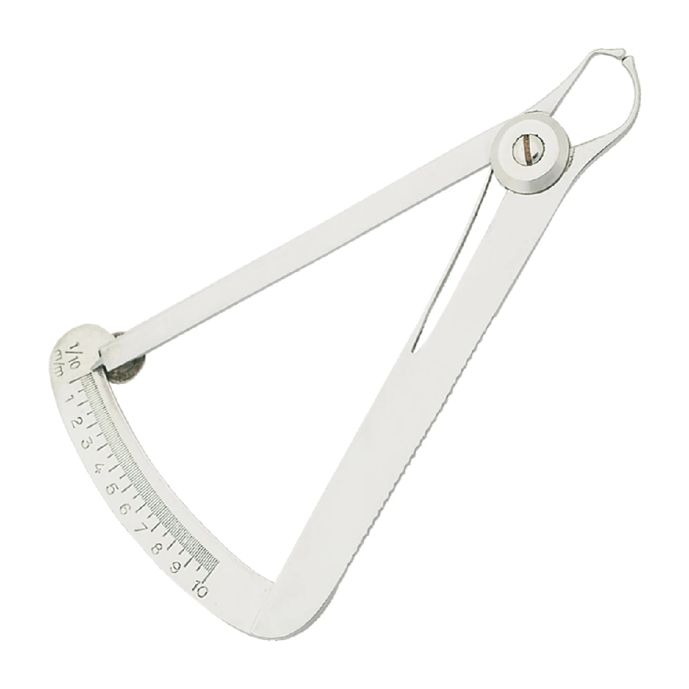 Iwason Gauge Stainless Steel (1/10mm) with (10mm) Measure Capacity