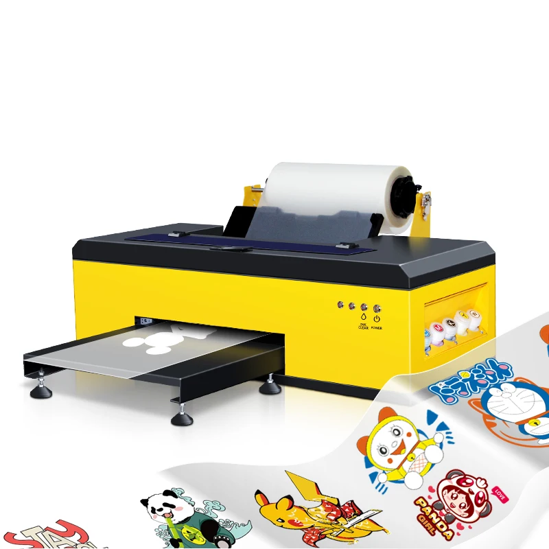 Factory Direct Sale A3 30cm DTF Printer with R1390 L1800 Head with White Ink Circulation Device for T-shirts DIY LOGO Printing