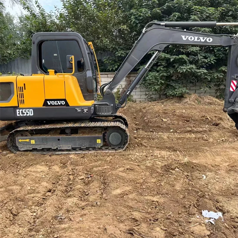Original Used Volvo EC55D Excavator In Good Condition With High Quality For Sale