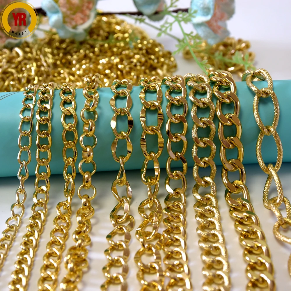 wholesale decorative metal aluminum chains for restaurant ceiling bag clothes space divider