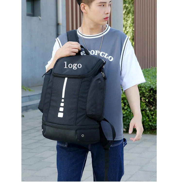 Team Soccer Backpack Football Rucksack Youth Soccer Shoe Bag with Ball Holder