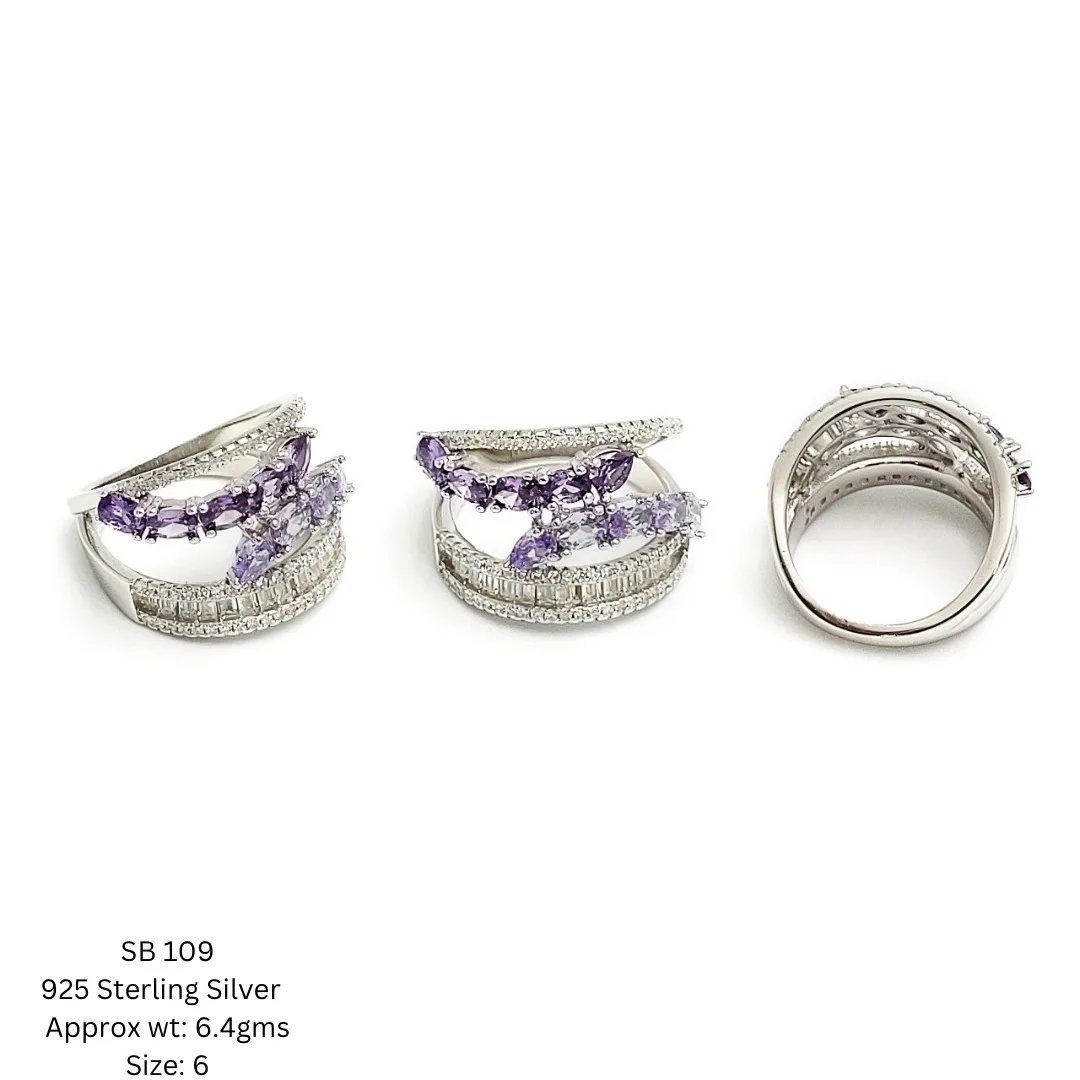 Fine Jewelry Cubic Zirconia Cz 925 Sterling Silver Ring Wholesale Custom Luxury 925 Engagement Wedding Rings Jewelry For Women