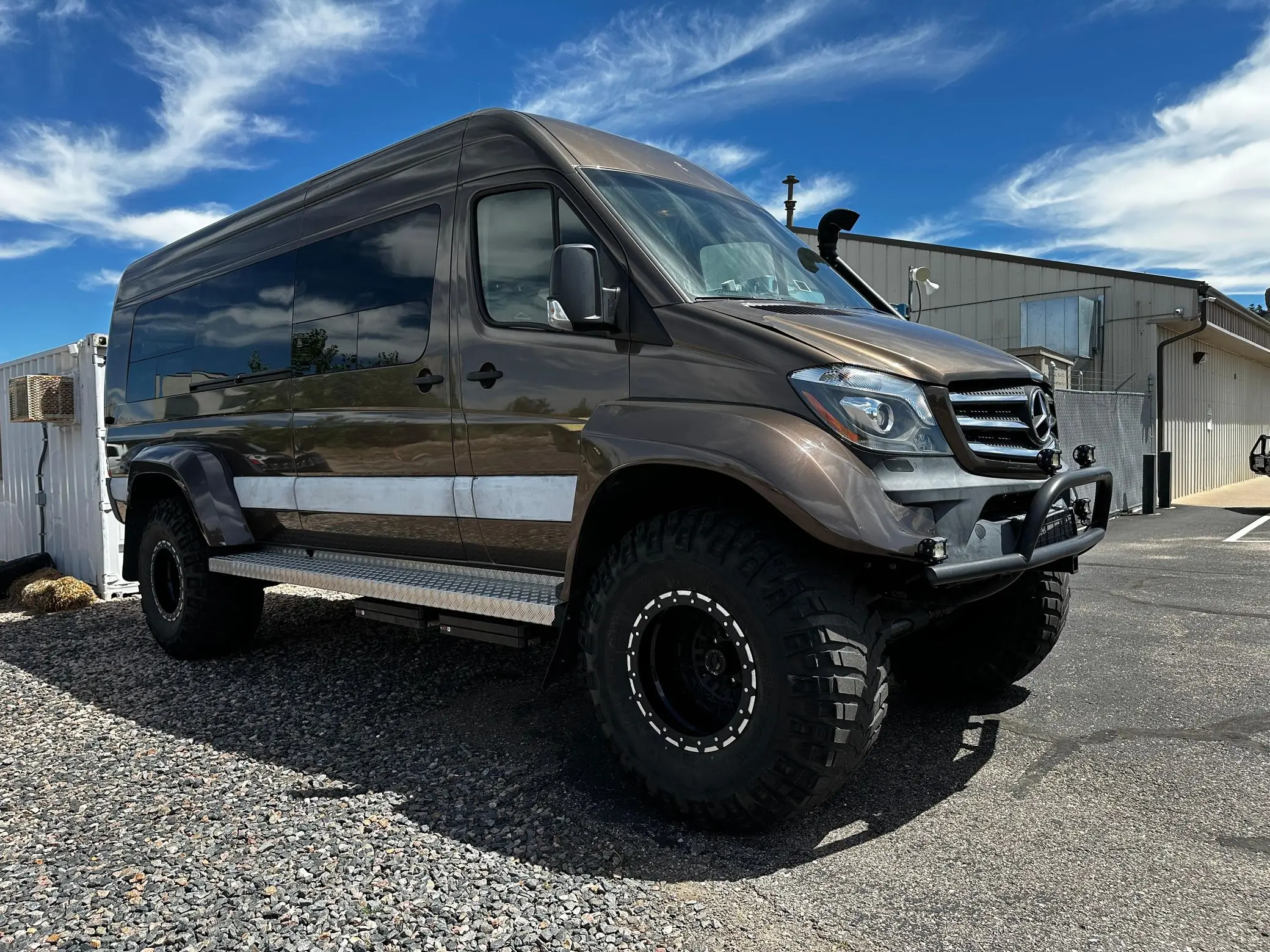 2016 MercedesBenz Sprinter 3500 4x4 Overlanding Modifications, 4WD, 3.0-Liter Turbodiesel V6, ~7,400 Miles