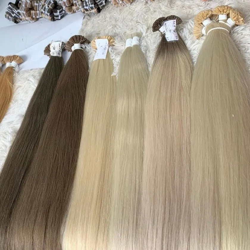 Hair Bulk Russian Hair Top Selling Natural Straight  Virgin Hair, Raw Hair, Vietnam Hair Vendors