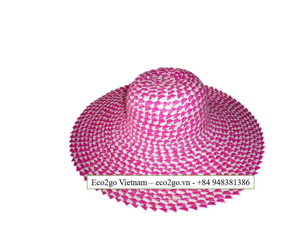 Manufacturer Wholesale Wide Straw Hat Outdoor Tourism Beach / Straw Hat For Summer Vacation