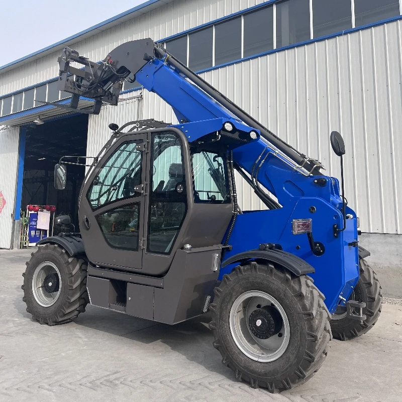 T3007 HANK 3 ton diesel forklift 7m small telehandler telescopic handler with Cummins EPA4 engine