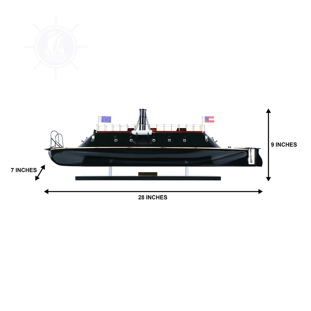 CSS Virginia Model from the Civil War | Sample Display Available