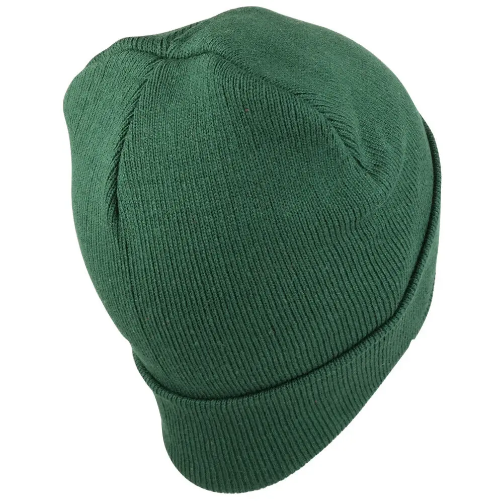 New Soft Vintage Knitted Superior Cotton Blend Knit Long Cuff Winter Beanie Hat Organic Cotton Beanie ny Beanies Unisex