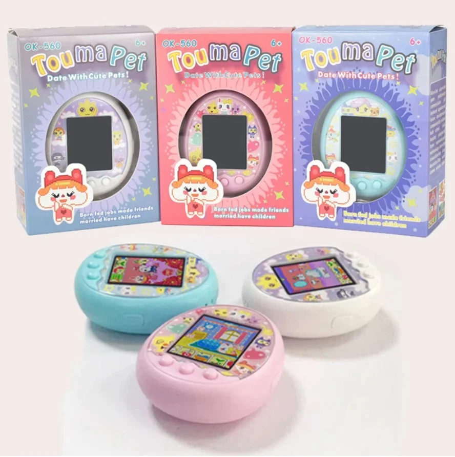 2022 Newest Tamagotchis Funny Kids Electronic Pets Toys Nostalgic Pet In Enl Virtual Cyber Pet Interactive Toys Digital HD Color