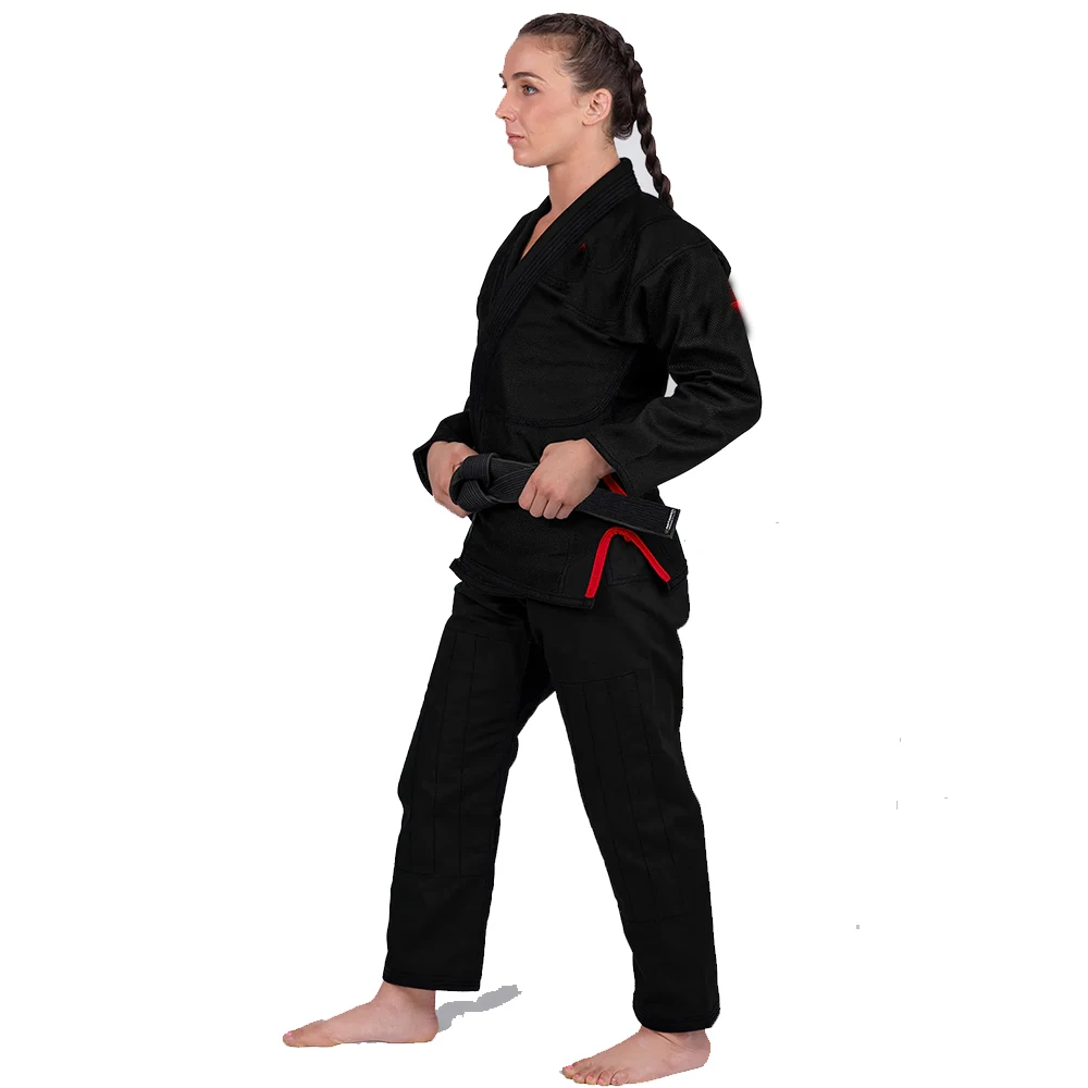 BJJ GI Brazilian Jiujitsu Kimonos Style BJJ Gi with High Quality pearl weave Brazilian Bjj Uniform  Pink Purple Black Red White