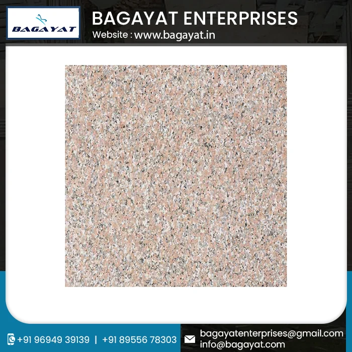 Best Designer Customized Chima Pink Granite Floor Decorative Granite Bagayat Wholesale Manufacturer