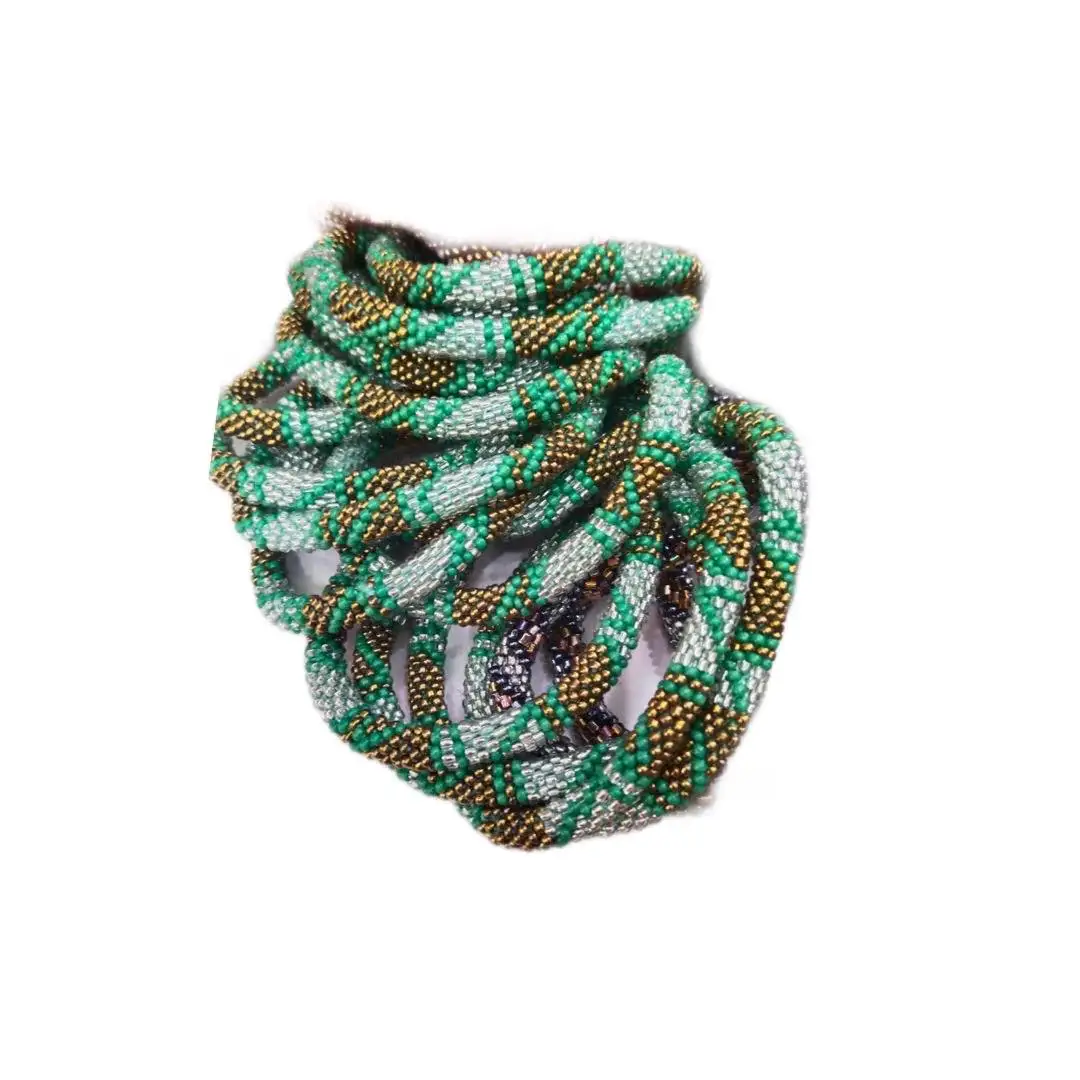 Multicolored Beaded Unisex Roll Design Floral Tassel Number Ball Religious Patterns Pearls Diamonds Weddings Parties Gifts