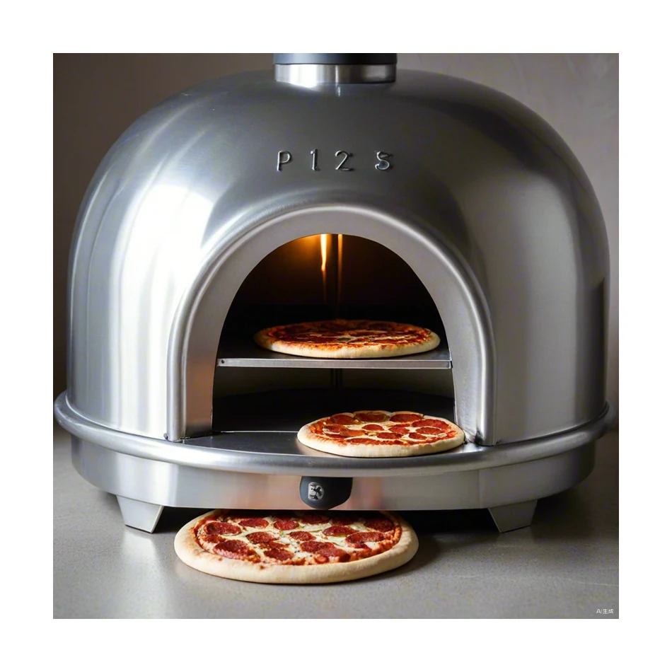 Gaz 13 Modular Small Electronic Machine Large Commercial Pizza Oven And Wood Fire Gas Burner Replacement