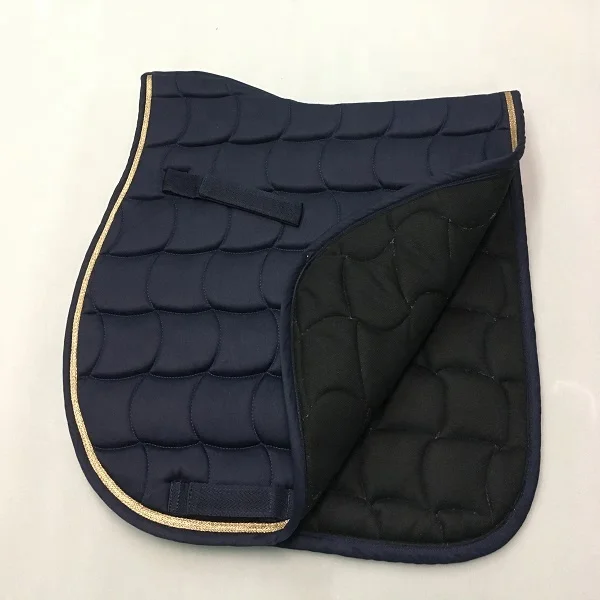 High Wither All Purpose Horse Saddle Pad soft waffle cotton lining Great Colors elegant binding Equestrian Numnahs & Saddle Pads