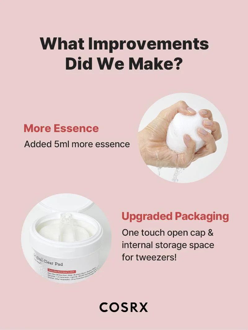 [COSRX ]  One Step Original Clear Pad 70 Pads   Korean Best selling No Parabens No Sulfates No Phthalates