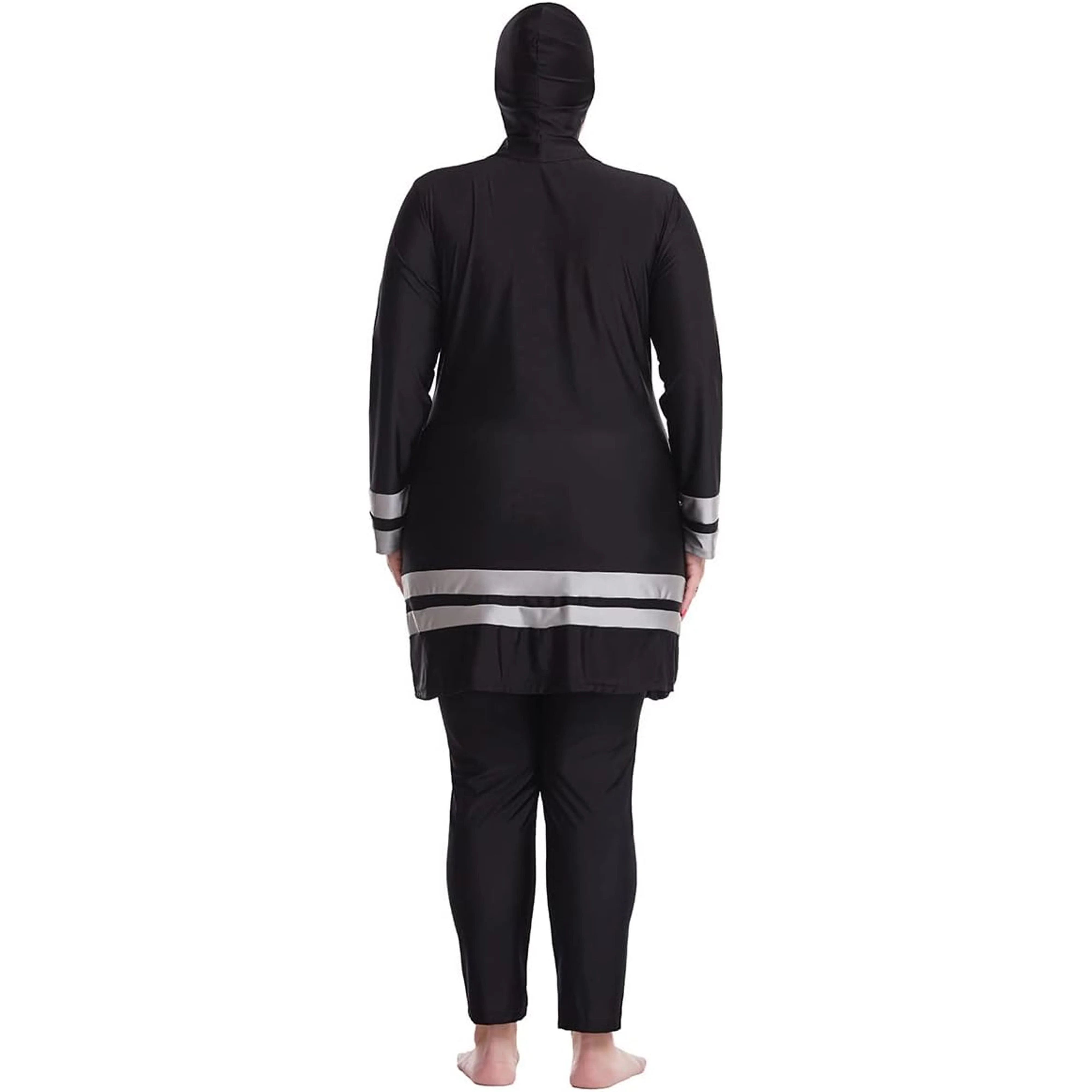 Top Quality Full Body Ladies Swimwear Cover up Plus Size Arab Muslim Swimsuit Set Woman Fashion Female Swimsuit Dress For Girls