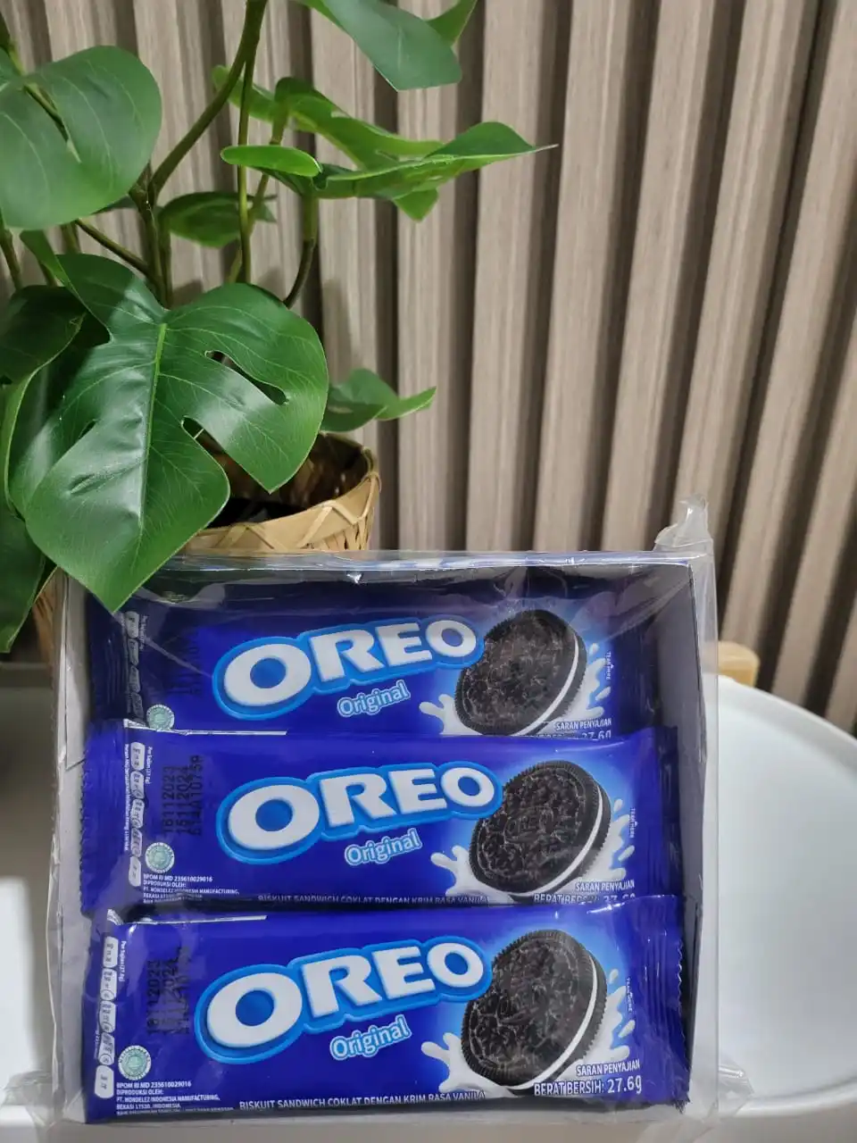 Branded Cookies and Cream 0reo Snack Biscuit Vanilla Chocolate Flavor 27.6gr