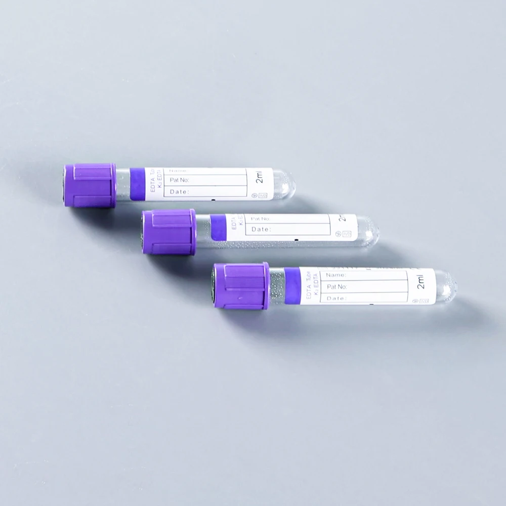 Factory medical 3ml 9ml 10ml vacutainer bd edta shortage coated micro prp tubes for blood collection
