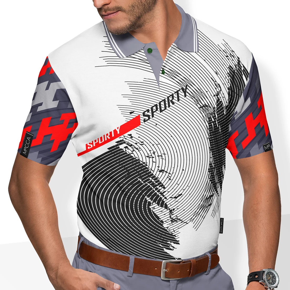 Golf Tennis Polo Shirts for Men Sublimation Custom Logo Design High Quality Quick Dry Sport Tshirts OEM Wholesale Manufacture