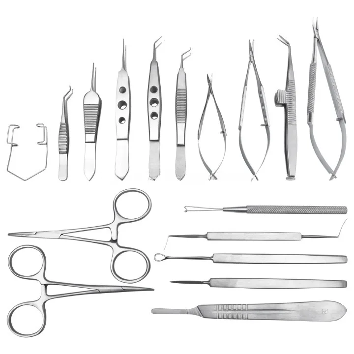 Best Quality Ophthalmic Cataract Surgery Kit/Set Micro Surgery Cataract Set