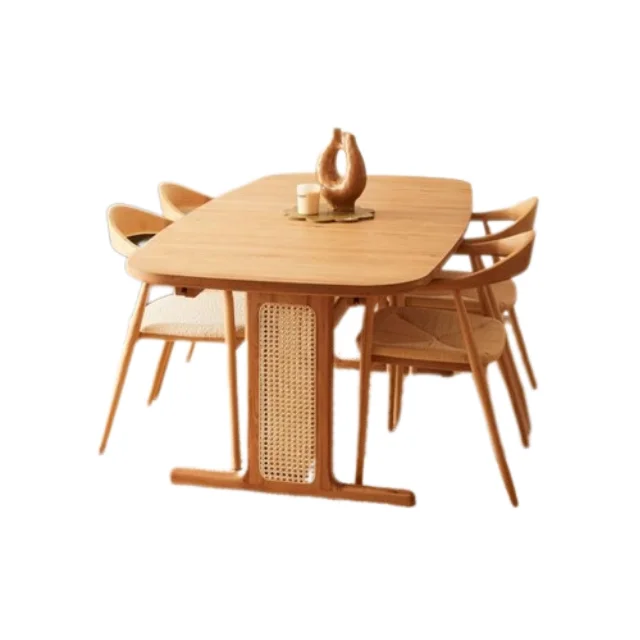 Wholesale Price Wooden Dining Table Set With 4-6 Dining Set For Restaurant and Dining Furniture High Quality Product