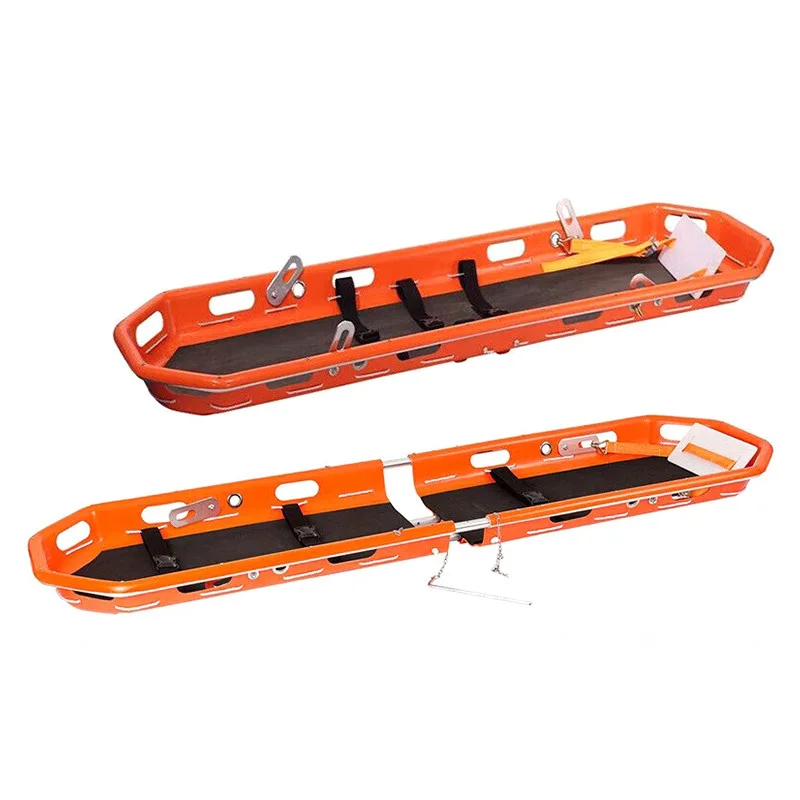 High altitude multi scenorio helicopter water land mountain carbon fiber first aid rescue basket stretcher with handles