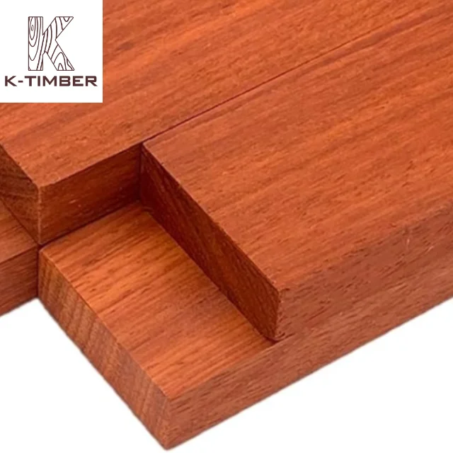Padauk Пиломатериалы высокого давления Африка Древесина лиственных пород доска для пола деревянная Сосновая древесина строительные материалы брус