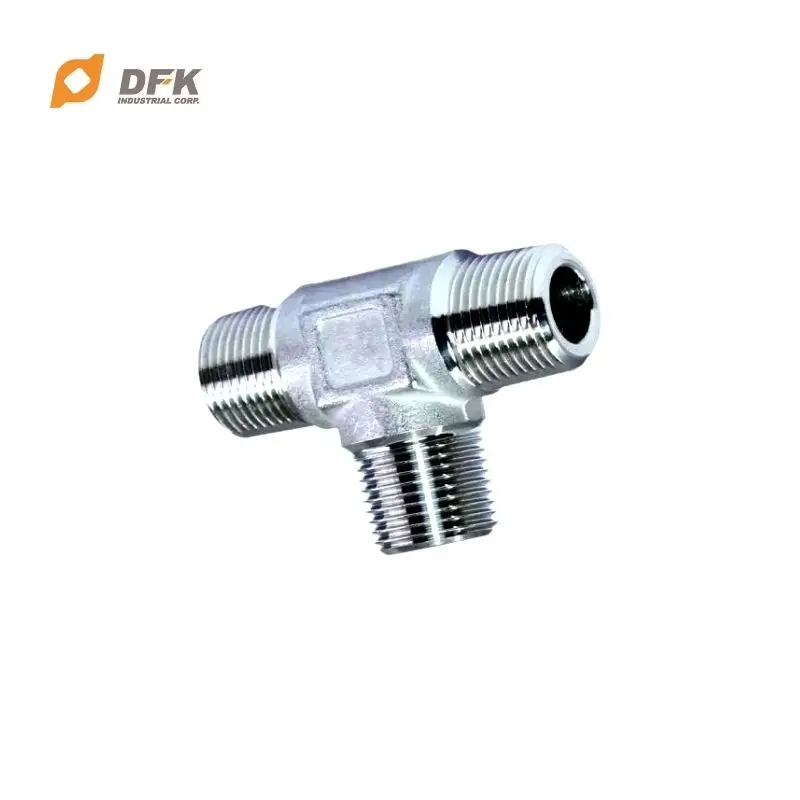 T Shape Stainless Steel Male Tee Pipe Fitting