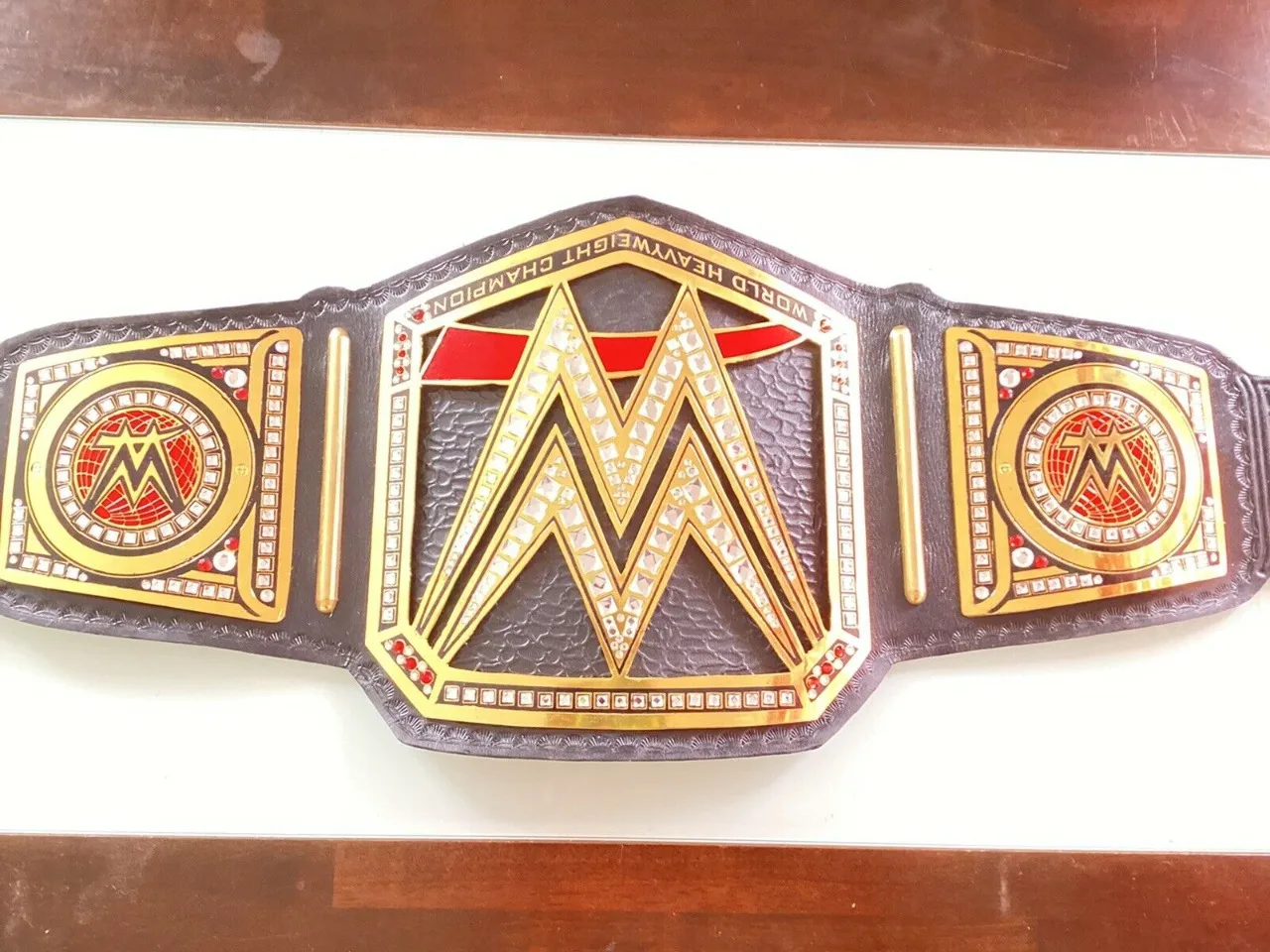 Goldberg Universal Wresling Championship Belt  Goldberg Side plates