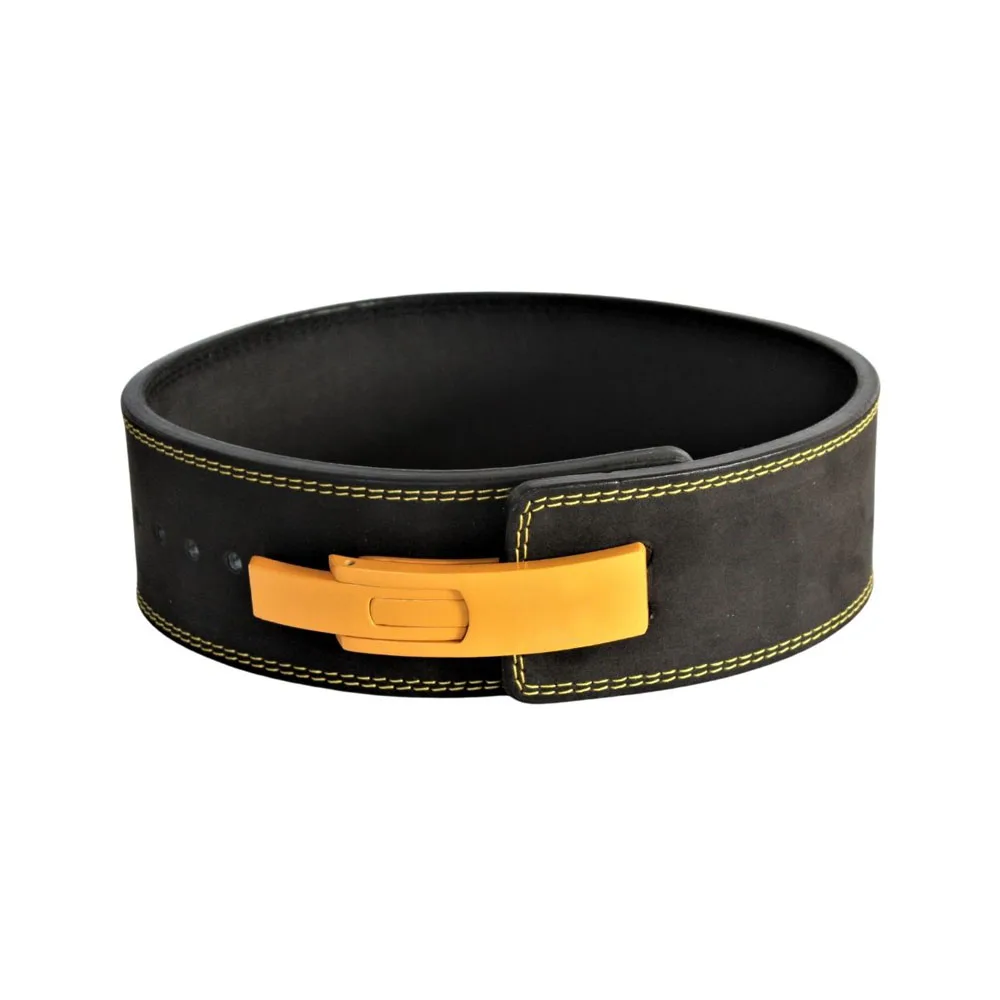 Customized color 13mm thickness lever buckle belt Wholesale camouflage fitness weight lifting lever belt gym lever belt