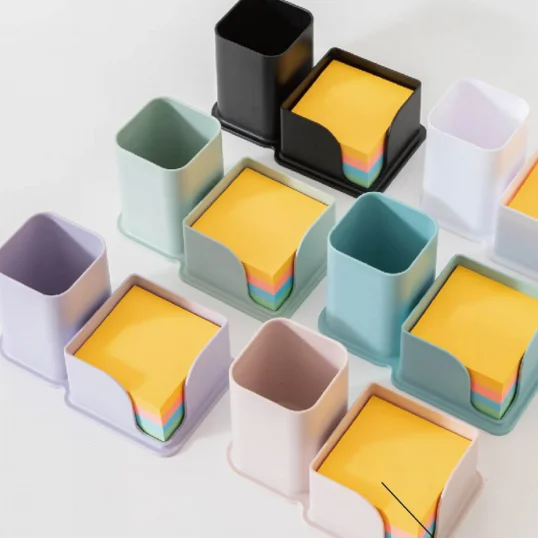 High End Minimalistic Style Top quality Assorted Matte Color Pen Container Office Accessories Pen Holder