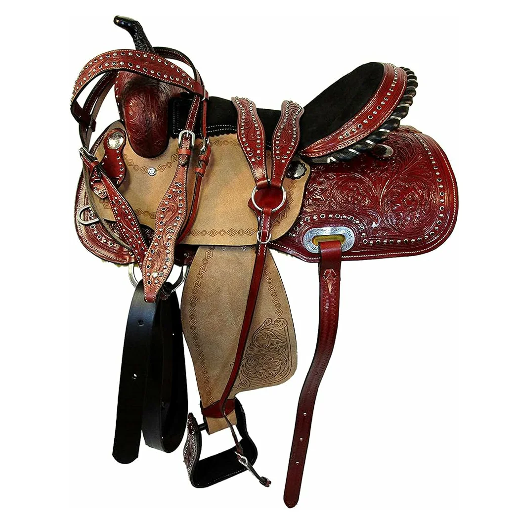 Oem Service Horse Saddles Pakistan Made Lightweight Horse Saddles Plain Dyed Horse Saddles