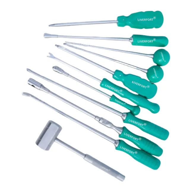 Wholesale Orthopedic Equipment Knee Hip Medical Orthopedic Surgery Instruments Set 11 Pcs High quality stainless steel CE marked