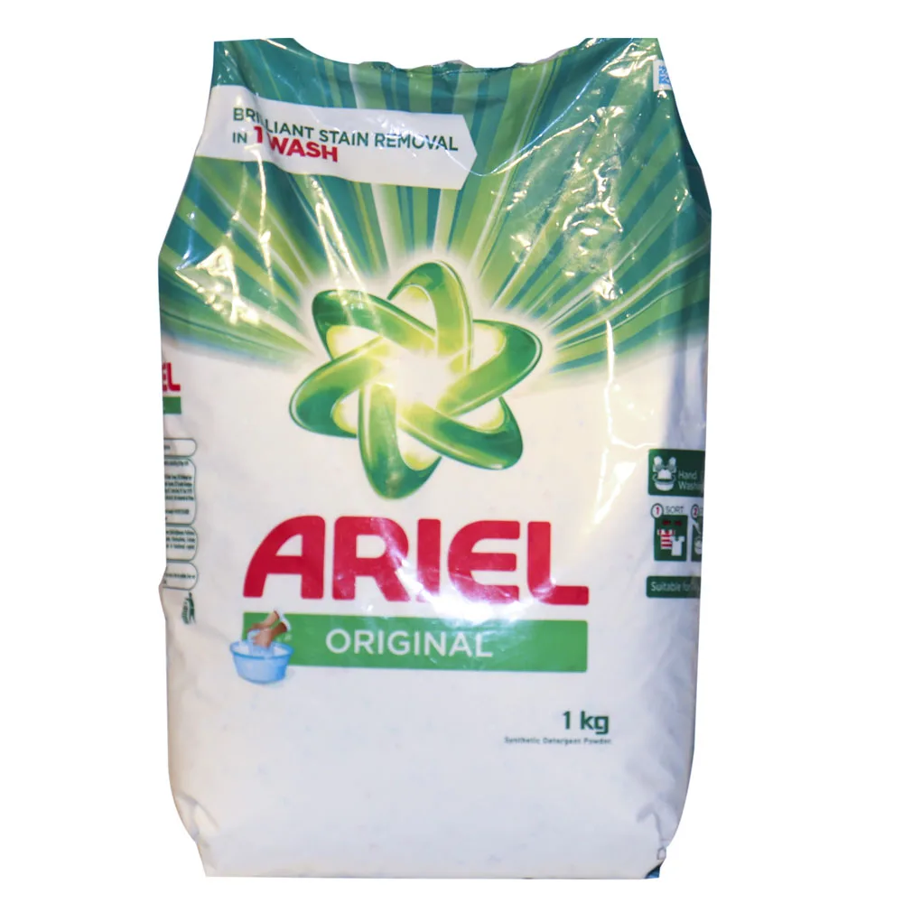 Ariel Detergent Powder with a Touch of Downy 9 kg/Ariel All In1 Pods Plastic X1 477G Laundry Detergents