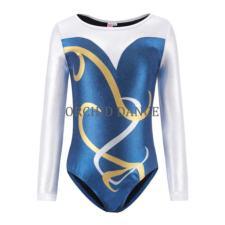 Gymnastics Leotards for Girls Shiny Teen Leotard Athletic Clothes Active wear