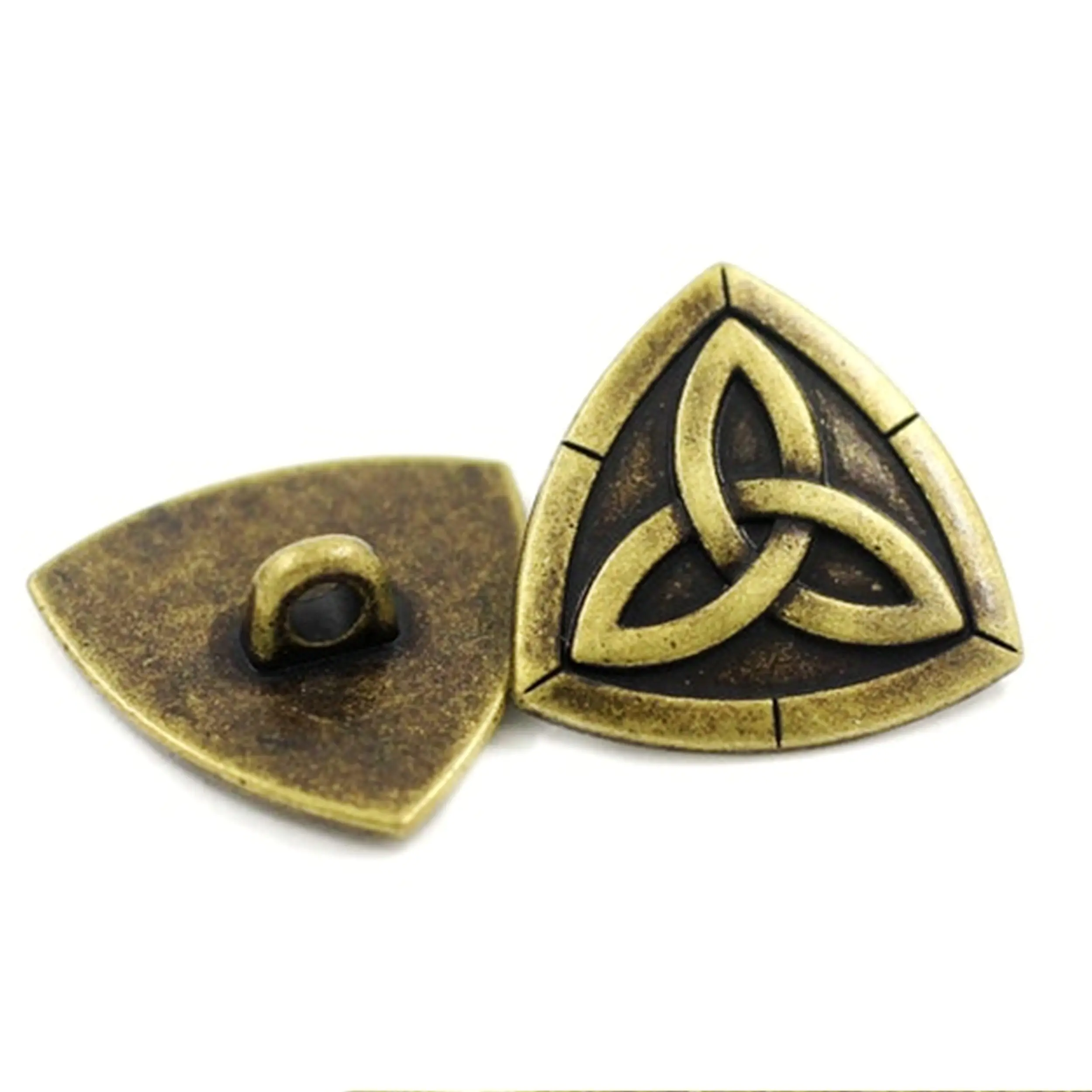 SAMPLE AVAILABLE Buy Metal Buttons Flat Antique Brass Metal Shank  Round Shape Antique Brass Shank Metal Button 22mm Made In India
