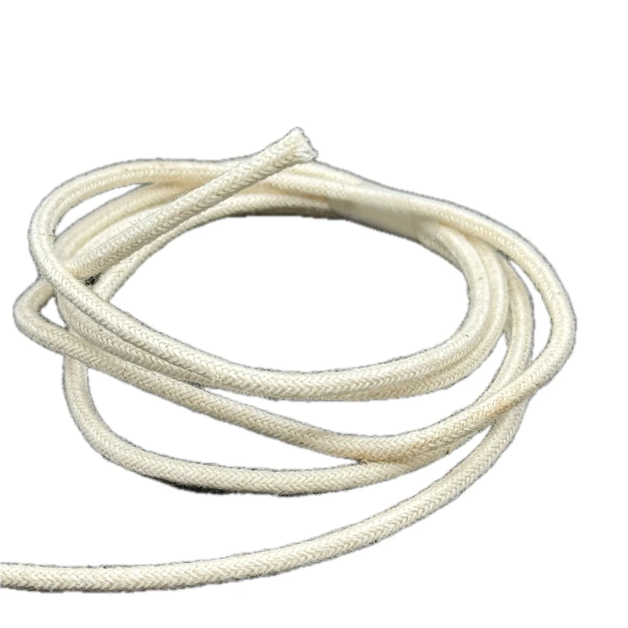 2.5mm cotton wick for candle round string drawcord drawstring